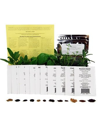 Assortment of 12 Culinary Herb Seeds - Grow Cooking Herbs- Parsley, Thyme, Cilantro, Basil, Dill, Oregano, Sage, More - EarthCitizen
