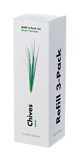 Click & Grow Chives Refill 3-Pack for Smart Herb Garden - EarthCitizen
 - 2