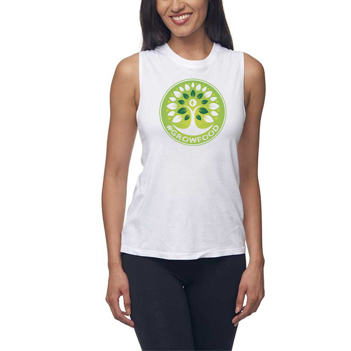 #GrowFood - Grow Life - Bamboo / Cotton Tank Top - Women's
