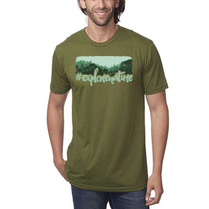 #ExploreNature - Hemp / Cotton T-Shirt - Unisex